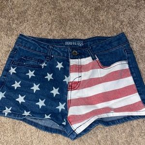 Route 66 Jean Shorts